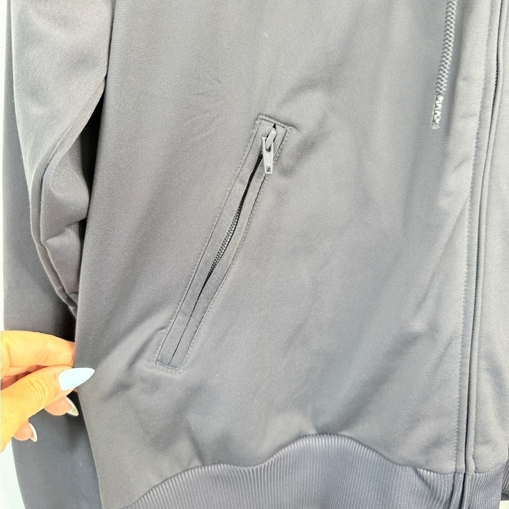 Ed Hardy Sport Men’s Gray Hooded Zip Up Jacket (L) - Picture 4 of 9
